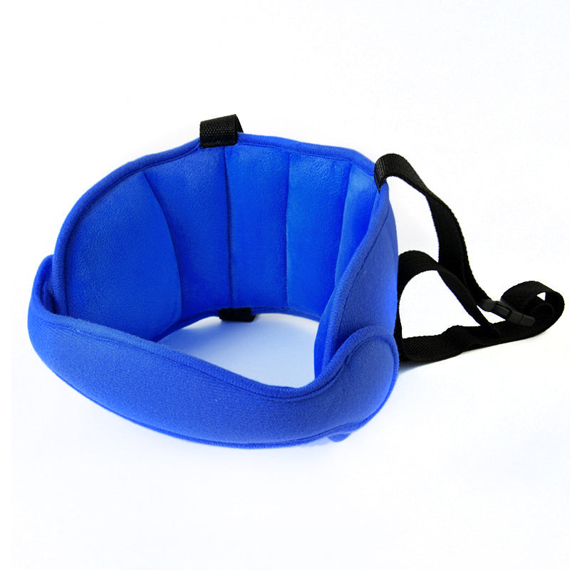 Child car seat sleeping anti-eccentric head holder neck strap baby baby head fixing belt artifact