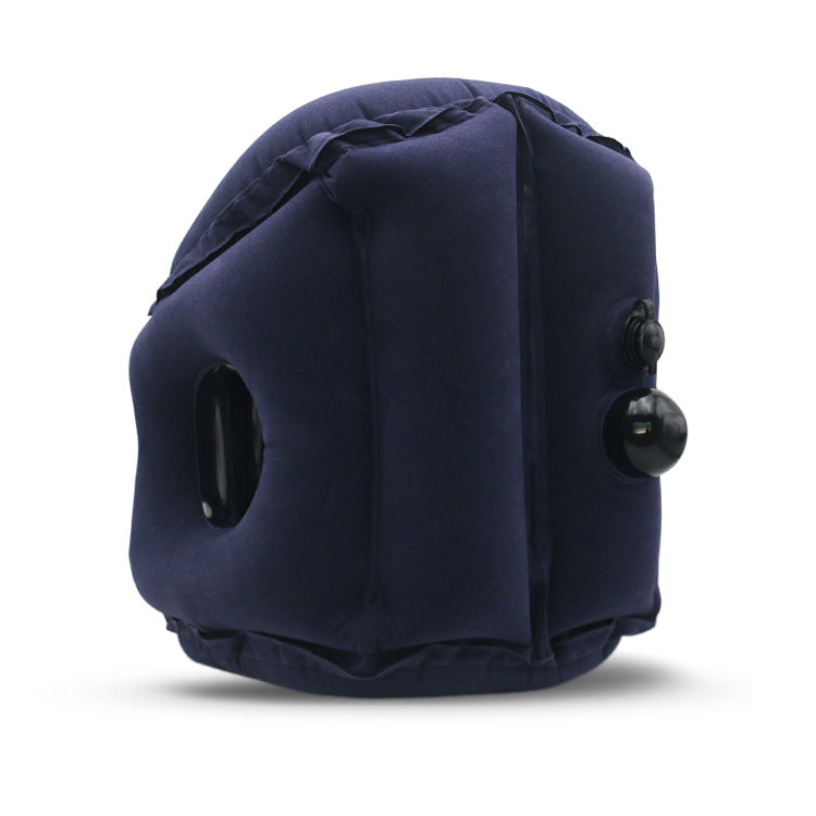 Worcester inflatable pillows sleep pillows sleep artifact travel pillow inflatable pillow neck pillow net red pillow