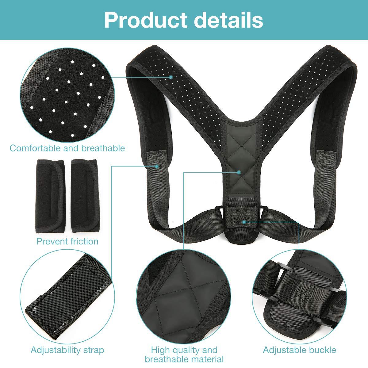 Off-the-shelf Amazon Explosion Back Correction Belt Universal Sitting Position Correction Strap Breathable Anti-Humpback Correction Belt