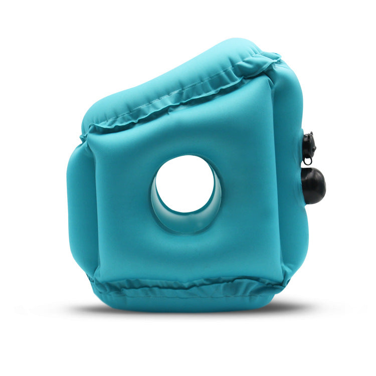 Worcester inflatable pillows sleep pillows sleep artifact travel pillow inflatable pillow neck pillow net red pillow