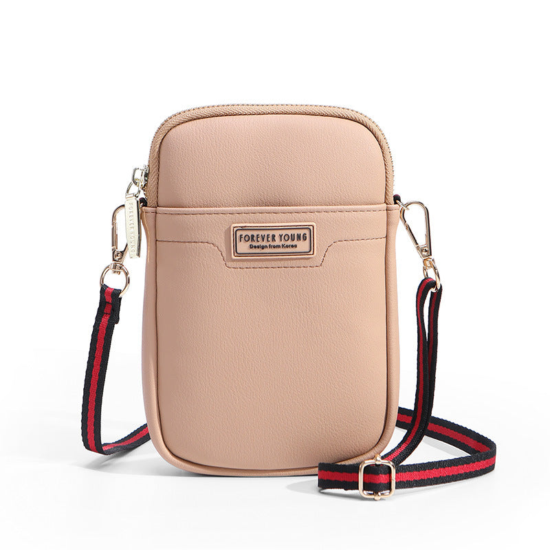 Weichen bag female 2019 new fashion shoulder bag forever young mobile phone bag Korean version ins diagonal package