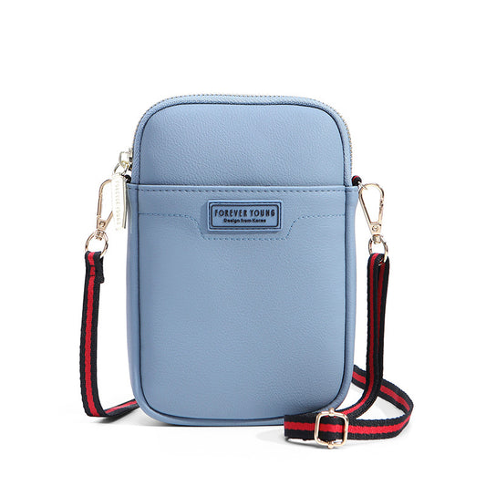 Weichen bag female 2019 new fashion shoulder bag forever young mobile phone bag Korean version ins diagonal package