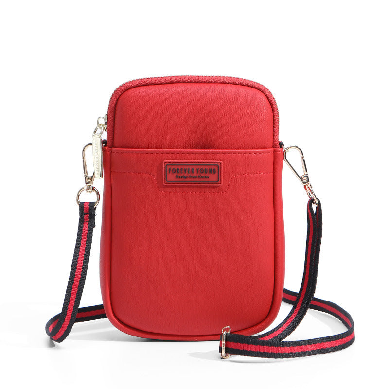 Weichen bag female 2019 new fashion shoulder bag forever young mobile phone bag Korean version ins diagonal package