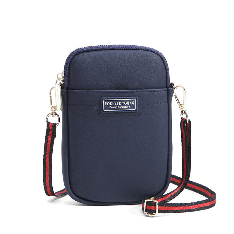 Weichen bag female 2019 new fashion shoulder bag forever young mobile phone bag Korean version ins diagonal package