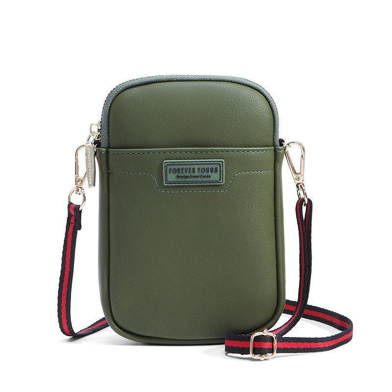 Weichen bag female 2019 new fashion shoulder bag forever young mobile phone bag Korean version ins diagonal package