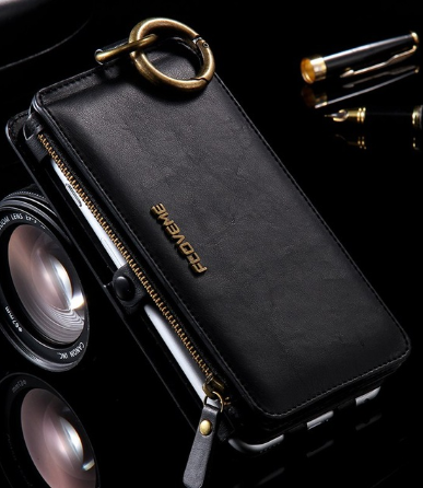FLOVEME Luxury Retro Wallet Phone Case For iPhone 7 7 Plus XS MAX XR Leather Handbag Bag Cover for iPhone X 7 8 6s 5S Case Coque