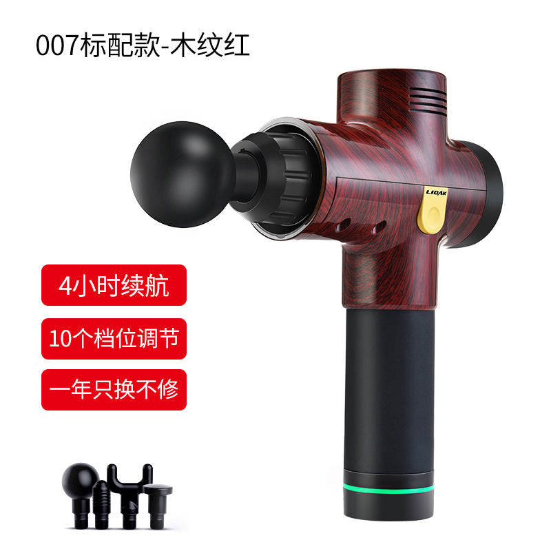Source factory stock new fascia gun massage gun deep muscle relaxer electric silent fitness machine