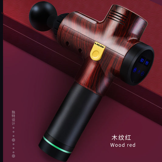 Source factory stock new fascia gun massage gun deep muscle relaxer electric silent fitness machine