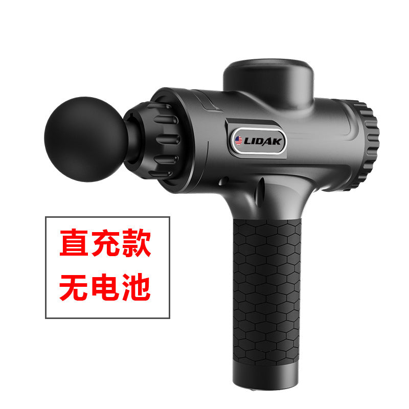 Source factory stock new fascia gun massage gun deep muscle relaxer electric silent fitness machine