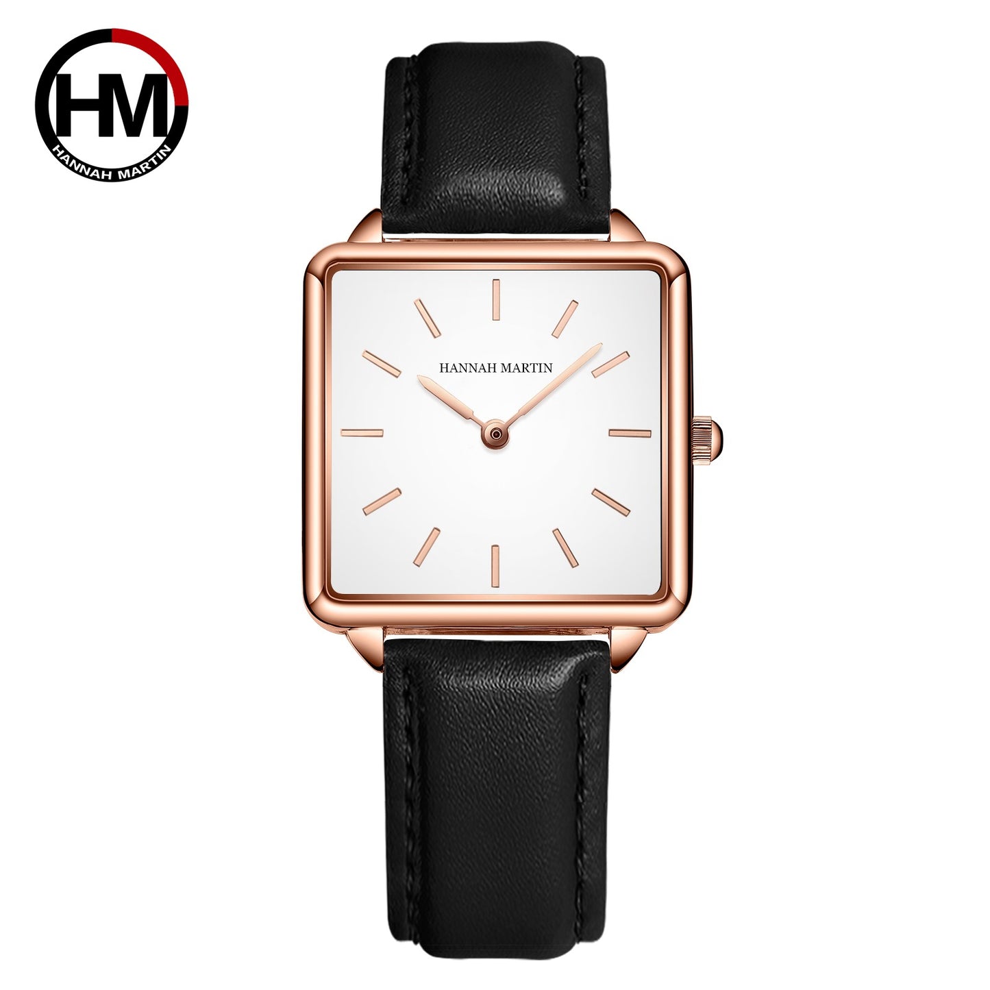 Japan Movement Drop Shipping Women Rose Gold Simple Fashion Casual Brand Wristwatch Luxury Lady Square Watches Relogio Feminino