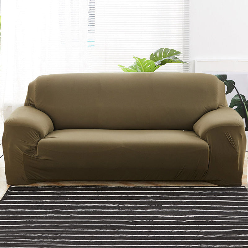 Factory wholesale modern minimalist stretch sofa cover all-inclusive solid color fabric sofa cover towel universal sofa cushion combination