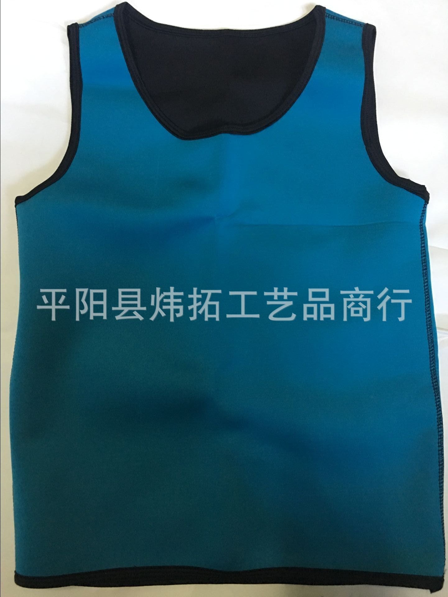 Cross-border special self-heating sports vest neoprene body sculpting vest body sweating abdomen waist male