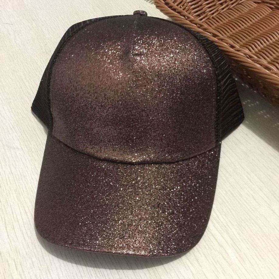 Glitter Ponytail Baseball Cap