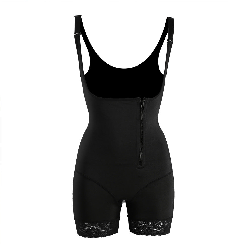 Lishengmei Latex Body Carving One-Piece Body Shapers Body Shapers Belly Body Underwear Large Size Wholesale