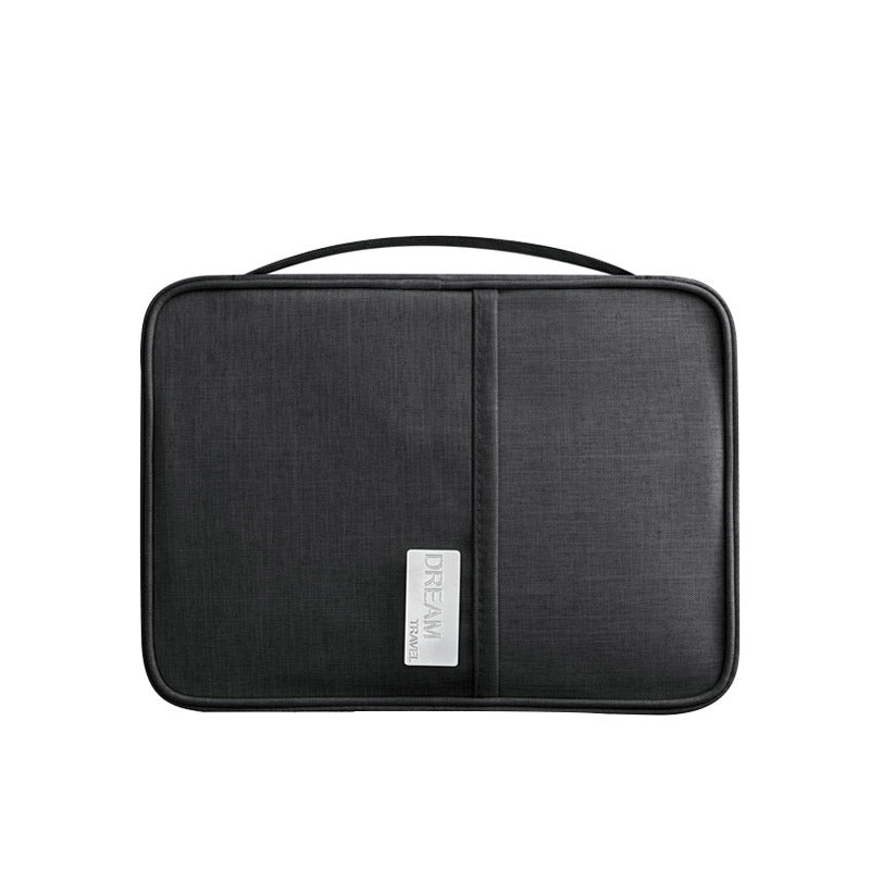 Large travel passport package abroad travel document bag handbag clutch waterproof and dustproof portable card bag wallet