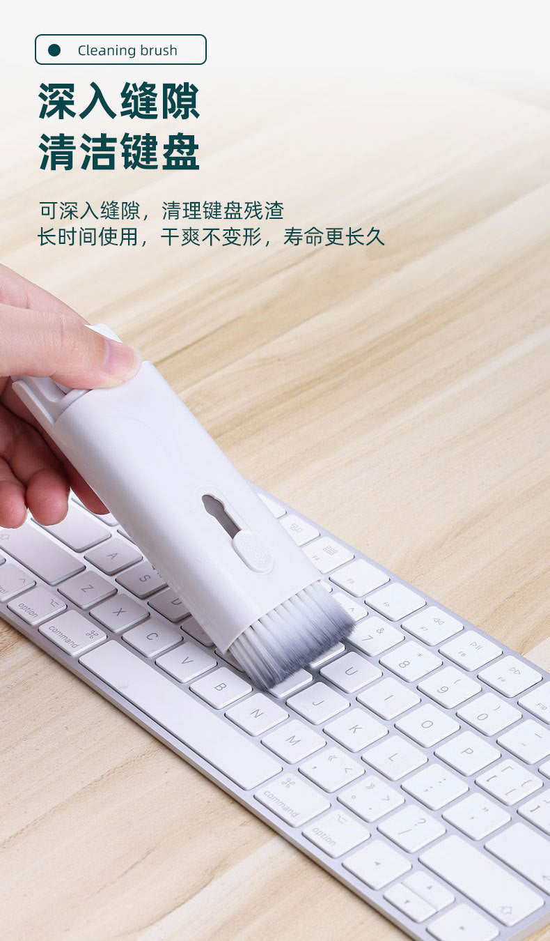 New multi-function bluetooth headset cleaning pen keyboard earplugs computer cleaning brush set mobile phone cleaning artifact