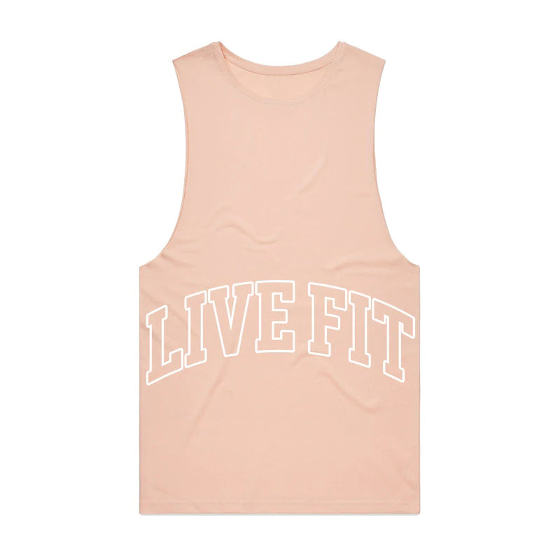 2022 new summer sports fitness men's vest exercise leisure outdoor letters loose leisure muscle vest