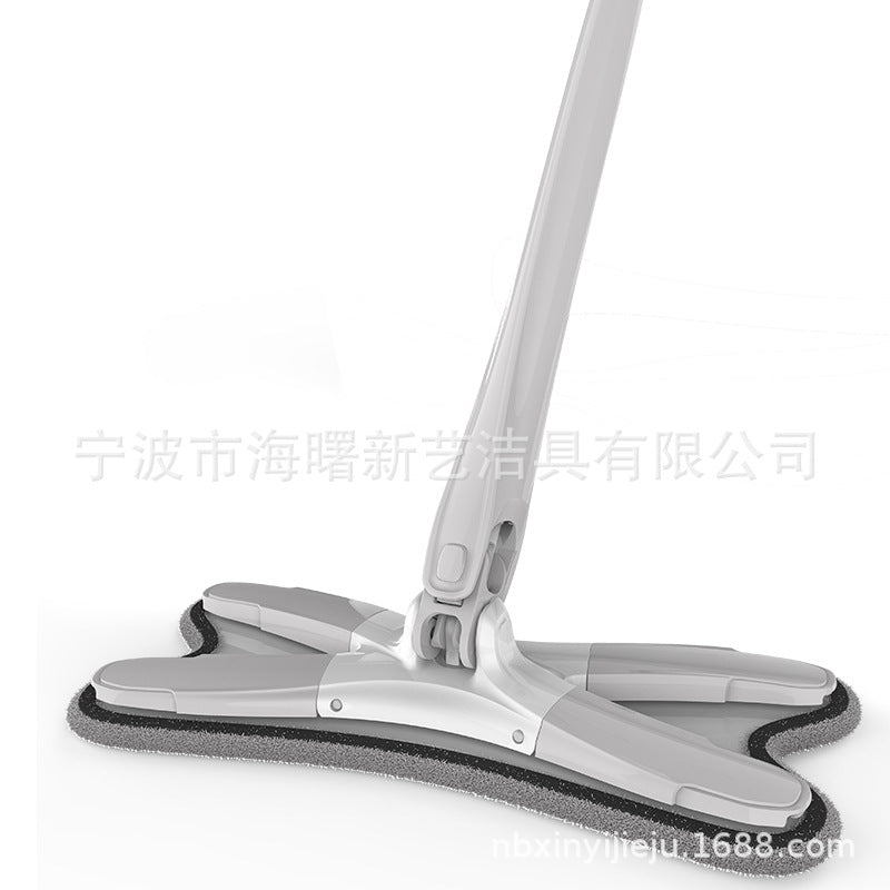 Butterfly mop Imitation hand-twist flat mop Hand-washable flat mop Butterfly mop source factory patented product