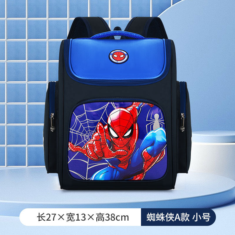 Schoolbags for primary school students boys and girls grades 1-3-6 cute cartoon load-reducing spine protection children's backpacks wholesale