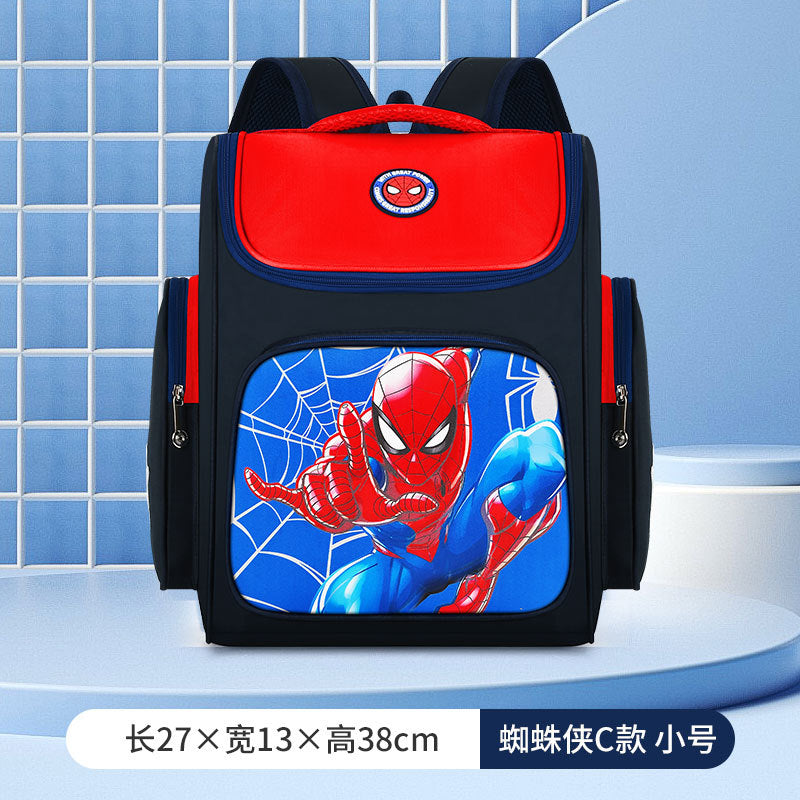 Schoolbags for primary school students boys and girls grades 1-3-6 cute cartoon load-reducing spine protection children's backpacks wholesale