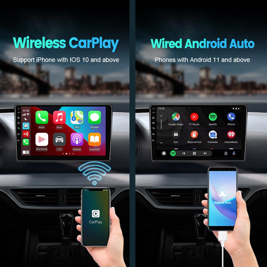 USB Wireless CarPlay Dongle Wired Android Auto AI Box Mirrorlink Car Multimedia Player Bluetooth Auto Connect