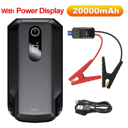 Car Jump Starter Power Bank 20000mAh Portable Car Booster Emergency Battery Charger 12V Starting Device 2000A Car Starter